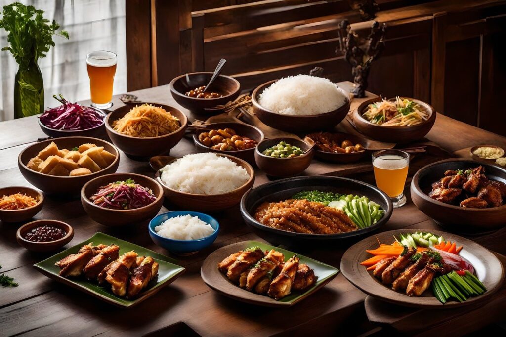 ai generated, rijsttafel, indonesian dish-8625795.jpg